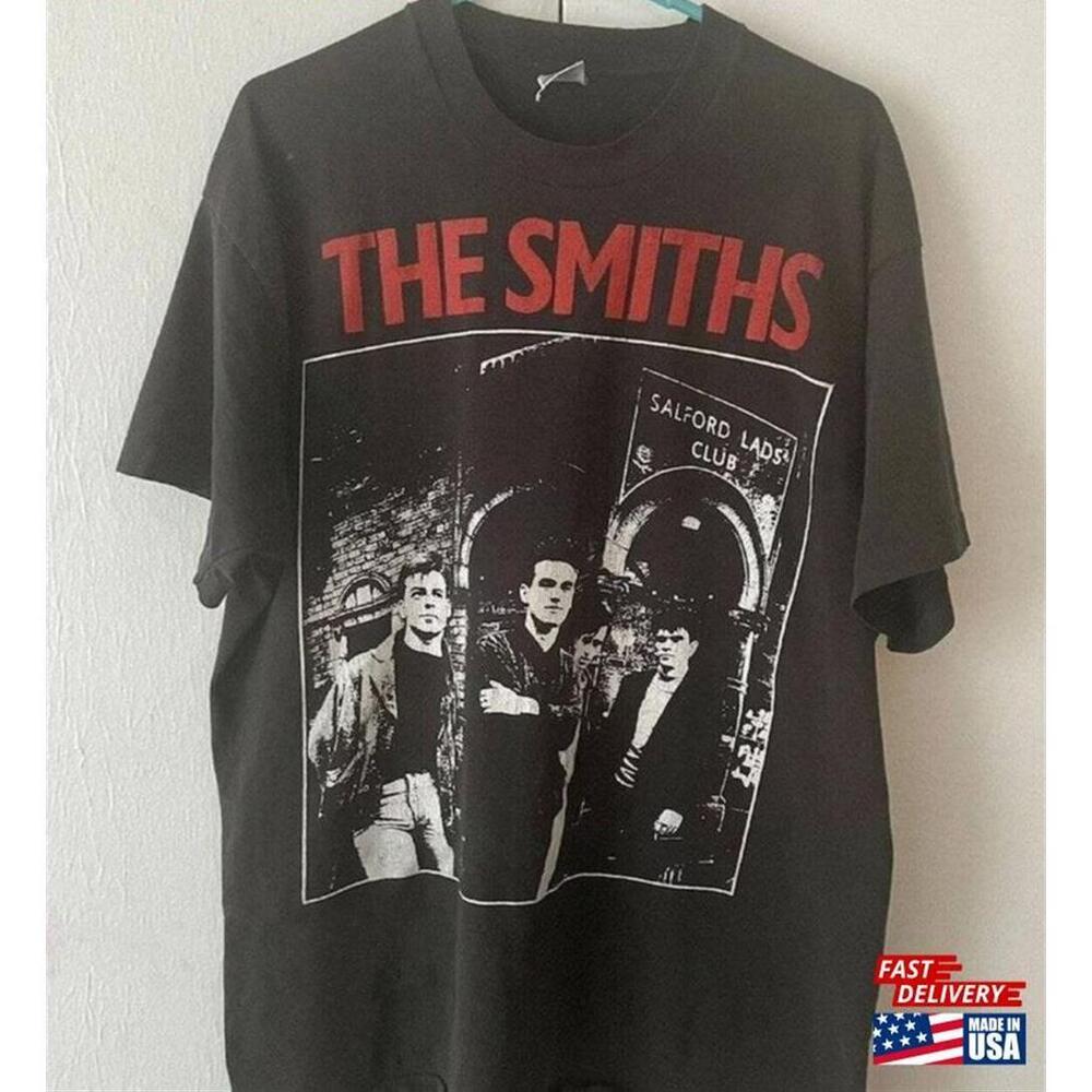 The Smiths Tshirt Salford Lads Club Album Shirt Tshirt Classic - Picture 1 of 4